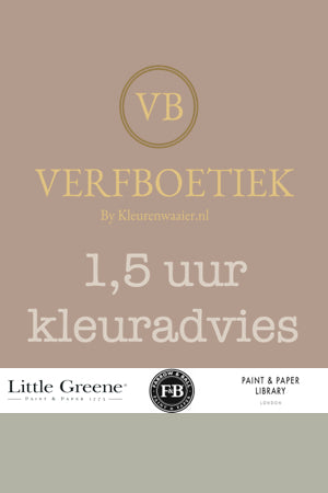 Verfboetiek kleuradvies 1,5 uur
